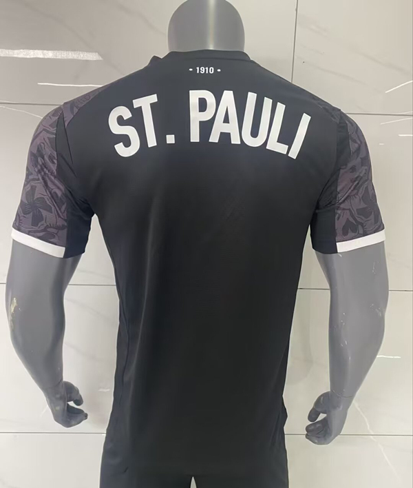 2025-2026 FC St. Pauli 2nd Away Dark Gray Thailand Soccer Jersey AAA-416