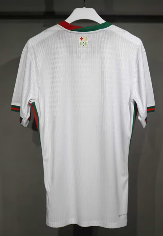 (S-3XL) Player Version 2025-2026 Joint Version Barcelona White Thailand Soccer Jersey AAA-4563