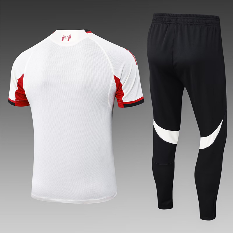 Player Version 2025-2026 Liverpool White Thailand Soccer Tracksuit-9926