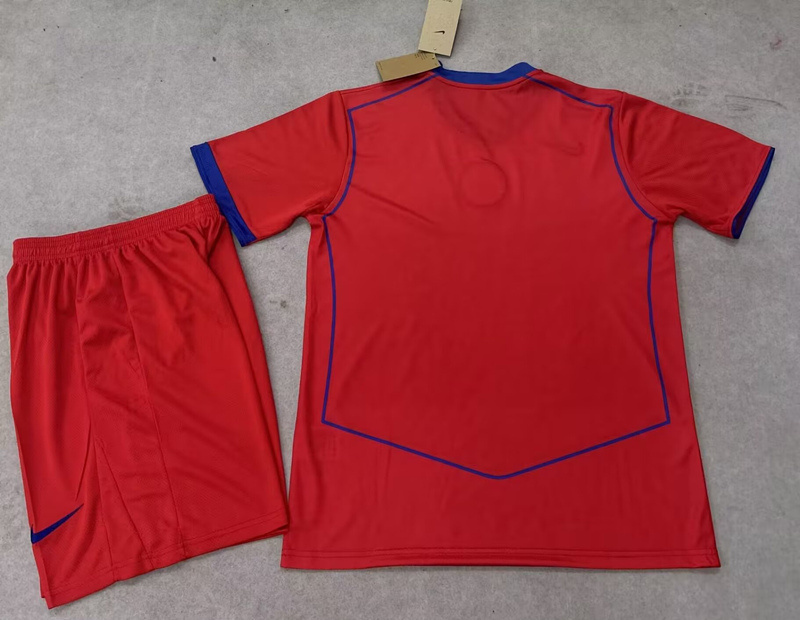 2025-2026 Paris SG 2nd Away Red Soccer Uniform-718