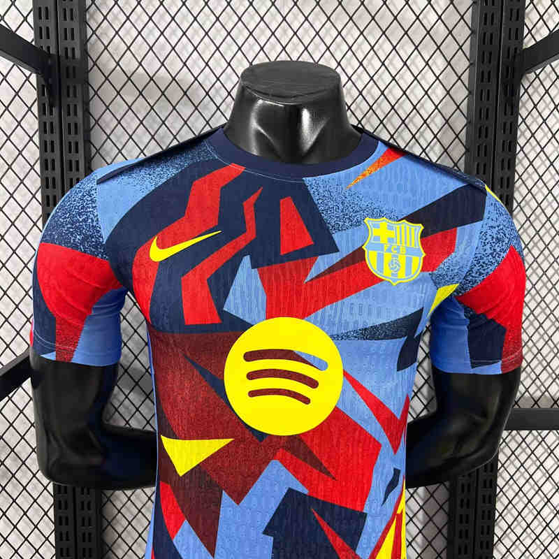 (S-3XL) Retro Player Version 2025-2026 Barcelona Goalkeeper Color Soccer Jersey AAA-4285