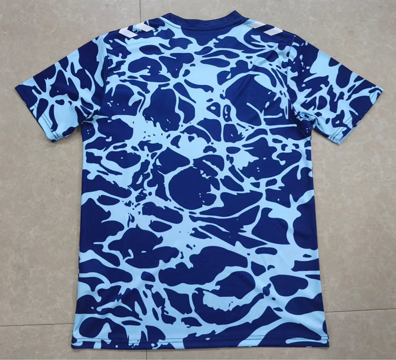 (S-4XL) 2025-2026 Málaga CF Blue Dotted Thailand Training Soccer Jersey AAA-7902