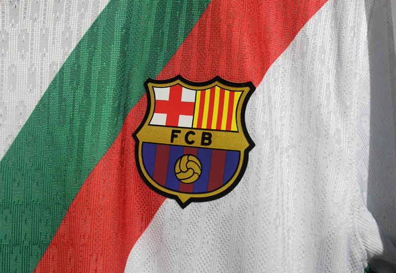 2025-2026 Gucci Barcelona White Thailand Soccer Jersey AAA-4563