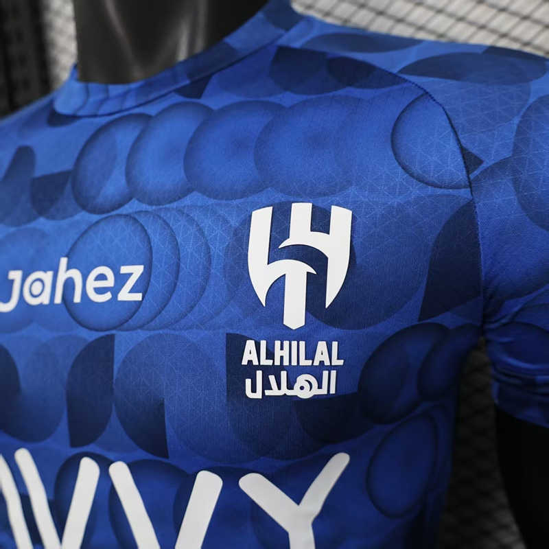 Player Version 2025-2026 Al-Hilal SFC Blue Thailand Training Soccer Jersey-888