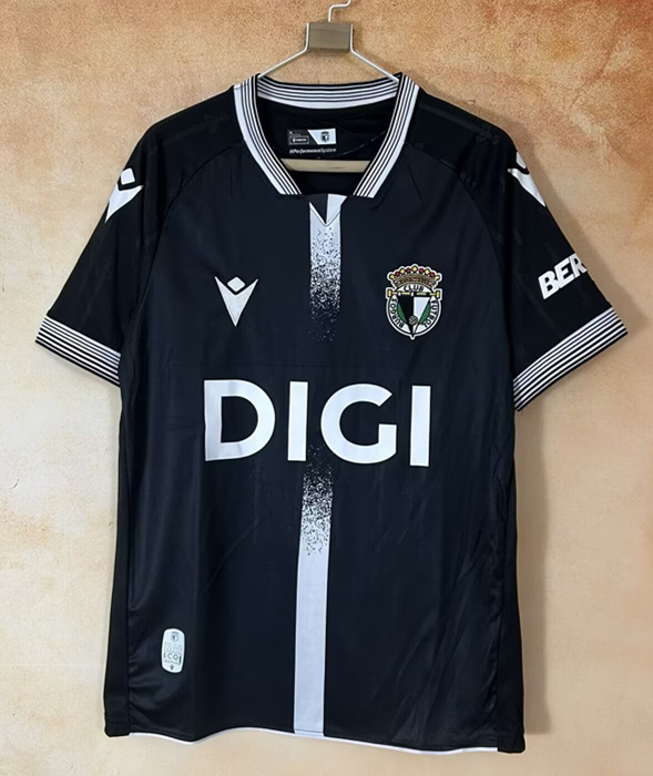 2025-2026 Burgos Home Black Thailand Soccer Jersey AAA-2483