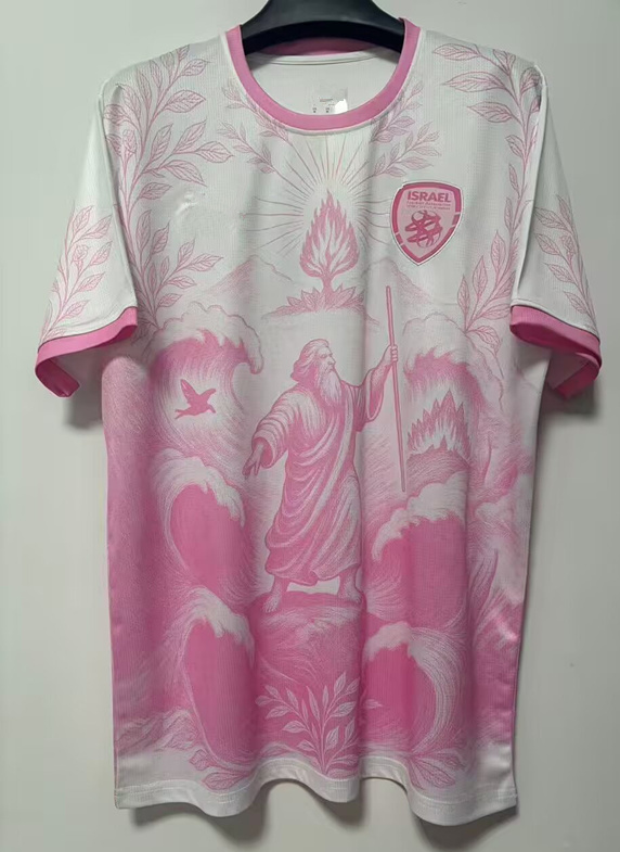 2025-2026 Satan Version Israel Pink Thailand Soccer Jersey AAA-2483