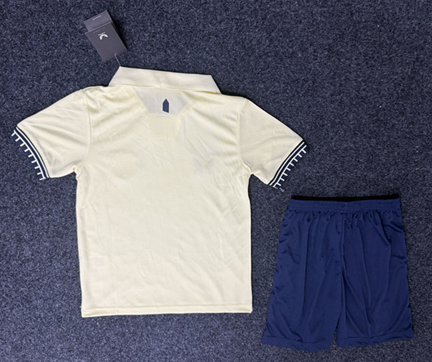 2025-2026 Everton Away Beige Kids/Youth Soccer Uniform-GB