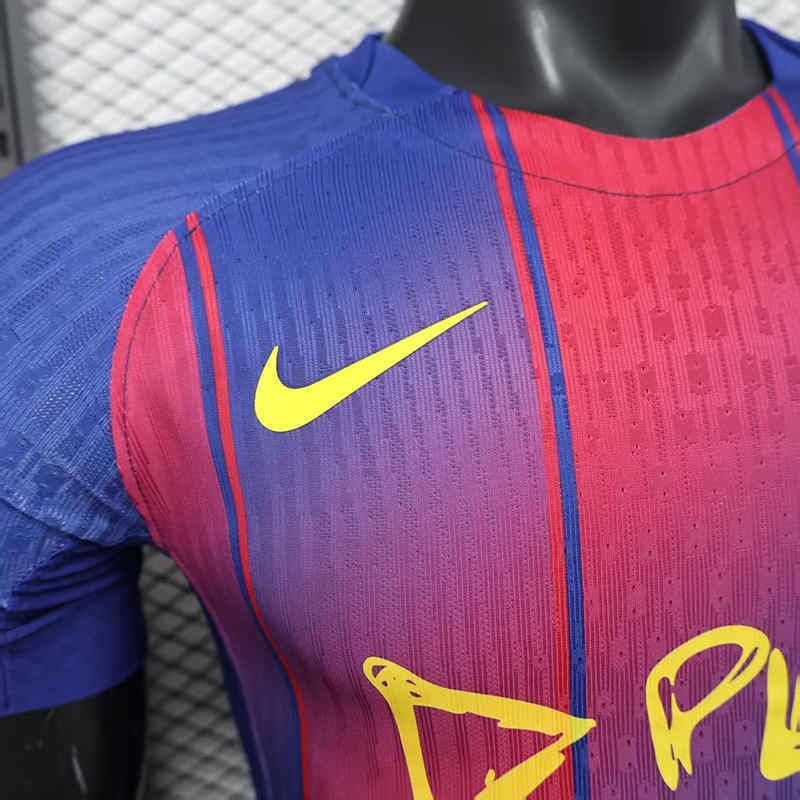 Player Version 2025-2026 Joint Version Barcelona Blue&Red Thailand Soccer Jersey AAA-888