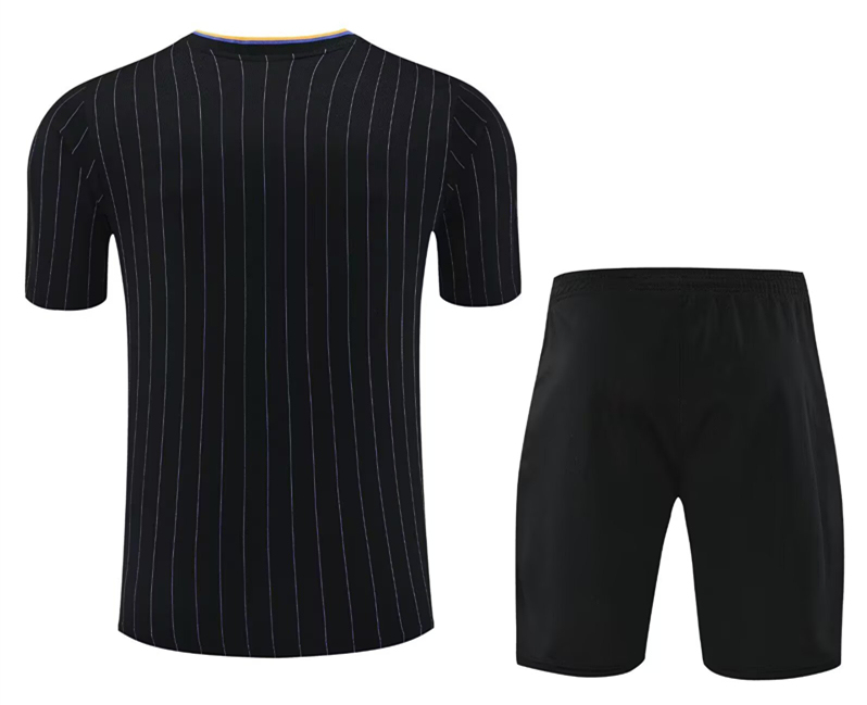 2025-2026 Manchester United Black Thailand Soccer Uniform-418