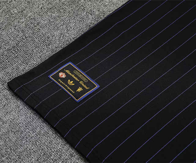 2025-2026 Manchester United Black Thailand Soccer Uniform-418