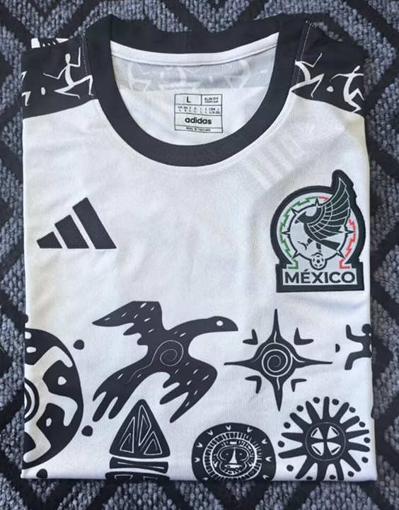 2025-2026 Special Version Mexico Black&White Thailand Soccer Jersey AAA-7209
