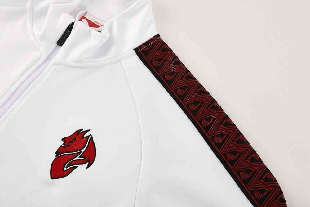 2025-2026 AC Milan White Thailand Soccer Jacket-LH
