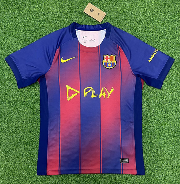 (S-4XL) 2025-2026 Joint Version Barcelona Blue&Red Thailand Soccer Jersey AAA-403