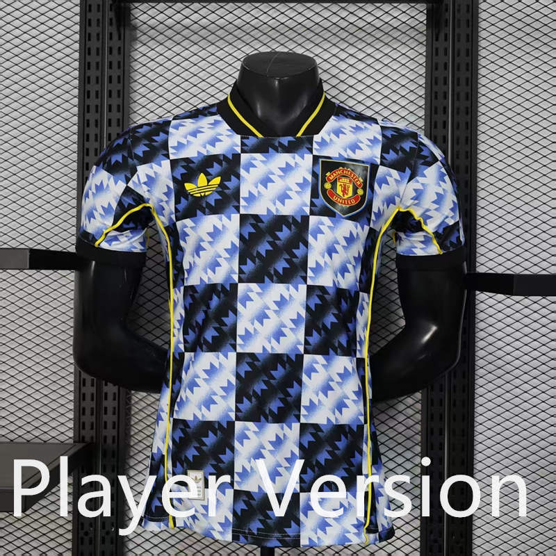 Player Version 2025-2026 Special Version Manchester United Blue&White Soccer Jersey AAA-888