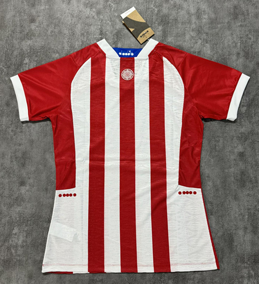 2025-2026 Clube Náutico Home Red&White Women Thailand Soccer Jersey AAA-4506