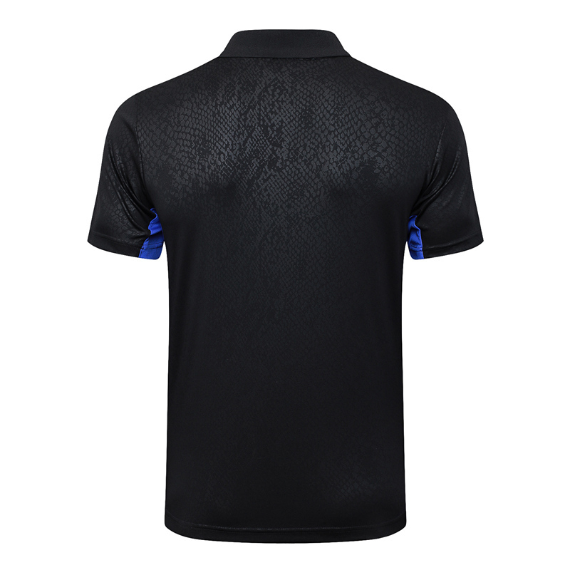 2025-2026 Steel Stamped Barcelona Black Thailand Polo Shirt-815