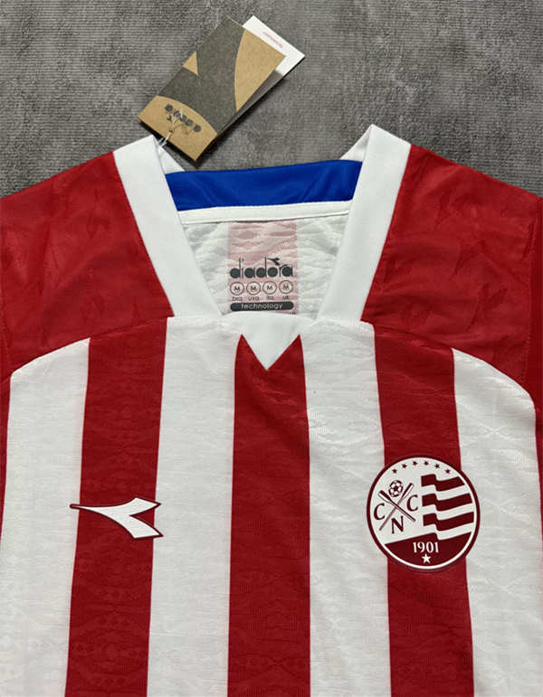 2025-2026 Clube Náutico Home Red&White Women Thailand Soccer Jersey AAA-4506
