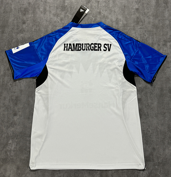 (S-4XL) 2025-2026 Hamburger SV Home Blue&White Thailand Soccer Jersey AAA-4506