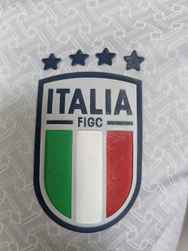 Player Version 2026-2027 Italy Away White Thailand Soccer Jersey AAA-0871