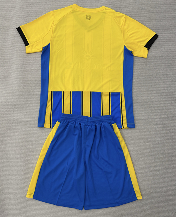 2025-2026 Southampton Away Blue&Yellow Soccer Uniform-AY