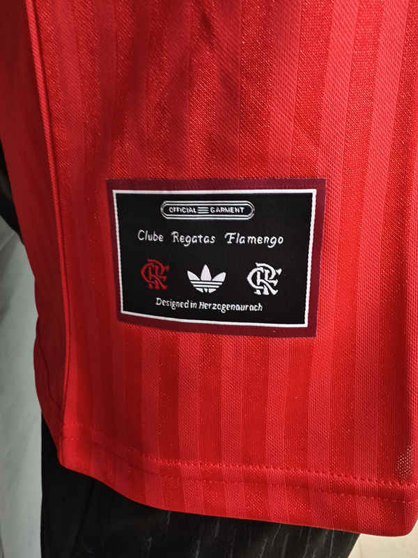 (S-4XL) 2025-2026 Retro Flamengo Red Thailand Soccer Jersey AAA-9926