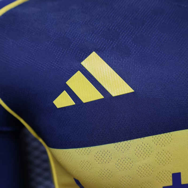 Player Version 2025-2026 Boca Juniors Blue LS Thailand Soccer Jersey AAA-888