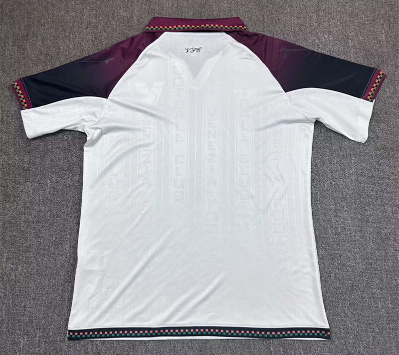 2025-2026 Venezia FC Away White Thailand Soccer Jersey AAA-417