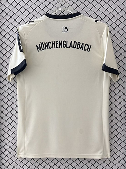 (S-4XL) 2025-2026 Borussia Mönchengladbach Home Beige Thailand Soccer Jersey AAA