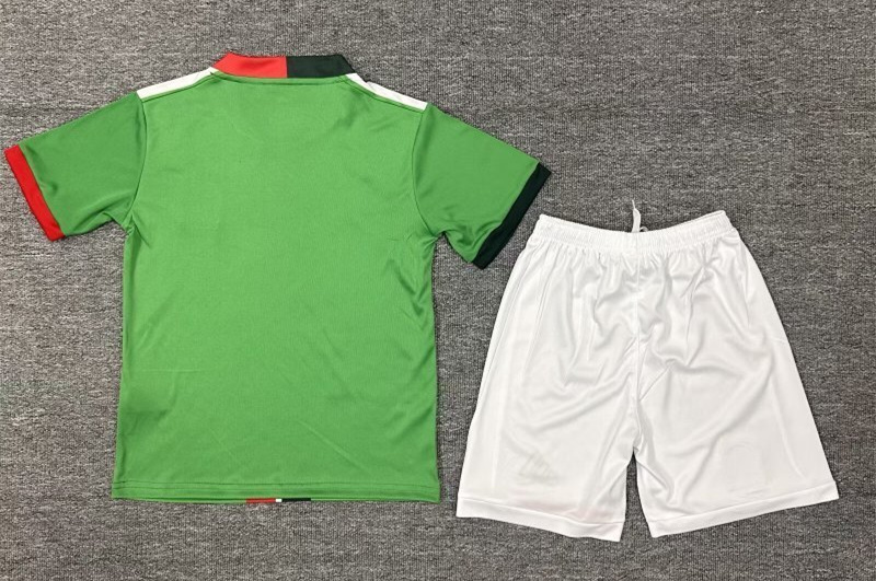 2026-2027 Special Version Mexico Green Kids/Youth Soccer Uniform