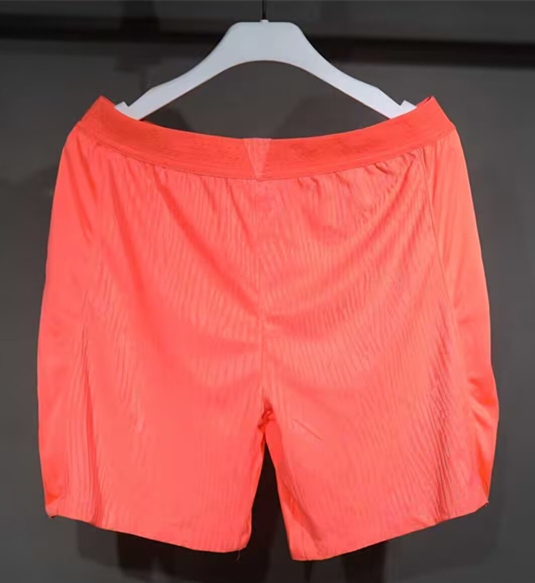 Player Version 2025-2026 Barcelona 2nd Away Orange Thailand Soccer Shorts-4563