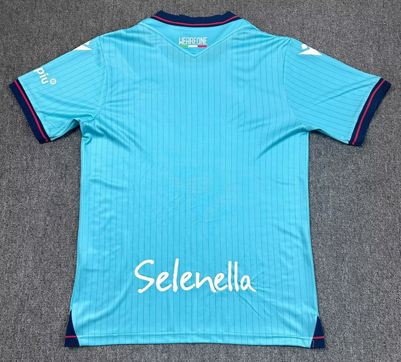 2025-2026 Bologna FC 1909 2nd Away Light Blue Thailand Soccer Jersey AAA-417