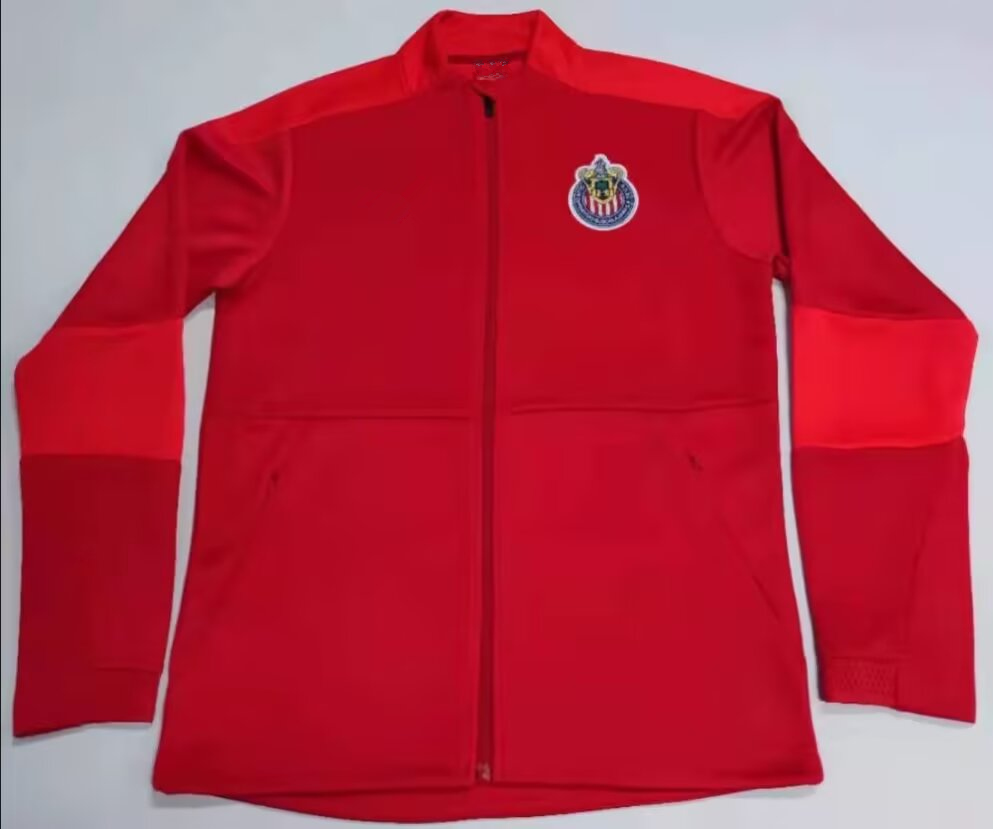 (S-3XL) 2025-2026 Deportivo Guadalajara Red Thailand Soccer Jacket-912