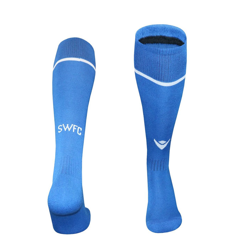 2025-2026 Sheffield Wednesday Home Blue Soccer Socks