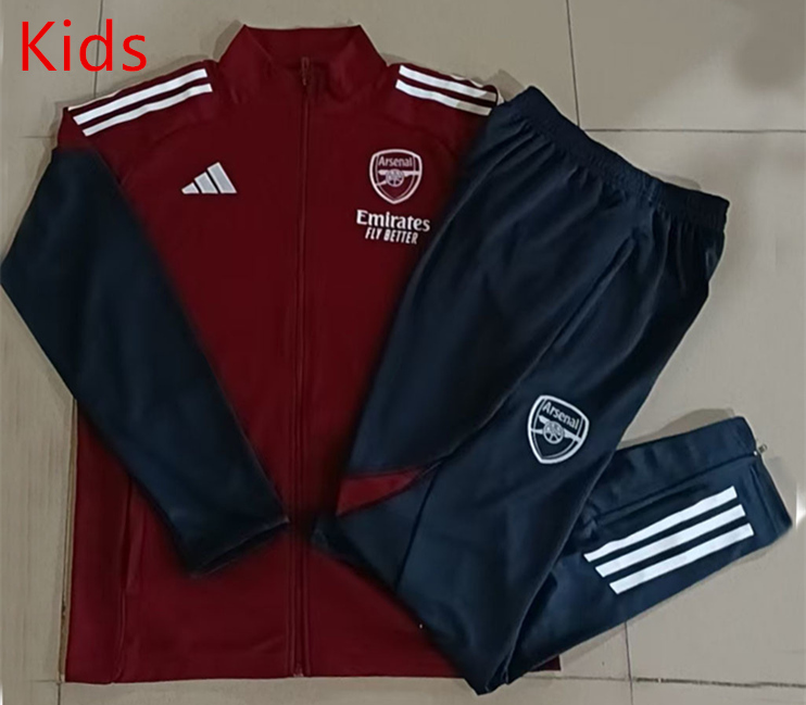 2025-2026 Arsenal Red Kids/Youth Soccer Jacket Uniform-815