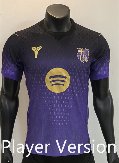Player Version 2025-2026 Special Version Barcelona Purple Thailand Soccer Jersey AAA-4124
