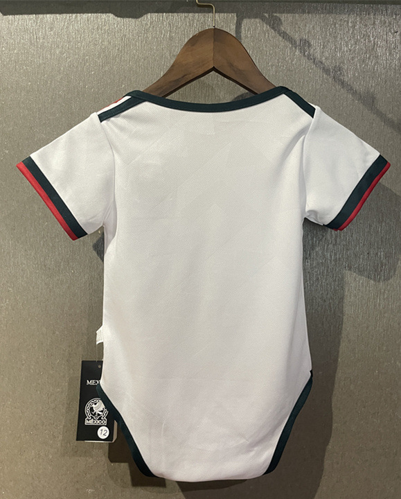 2025-2026 Mexico Away White Baby Soccer Uniform-CS