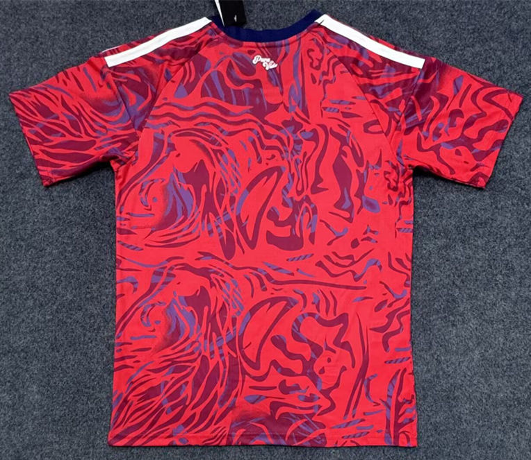 (S-4XL) 2026 World Cup Correct Version Costa Rica Home Red Thailand Soccer Jersey AAA-2483