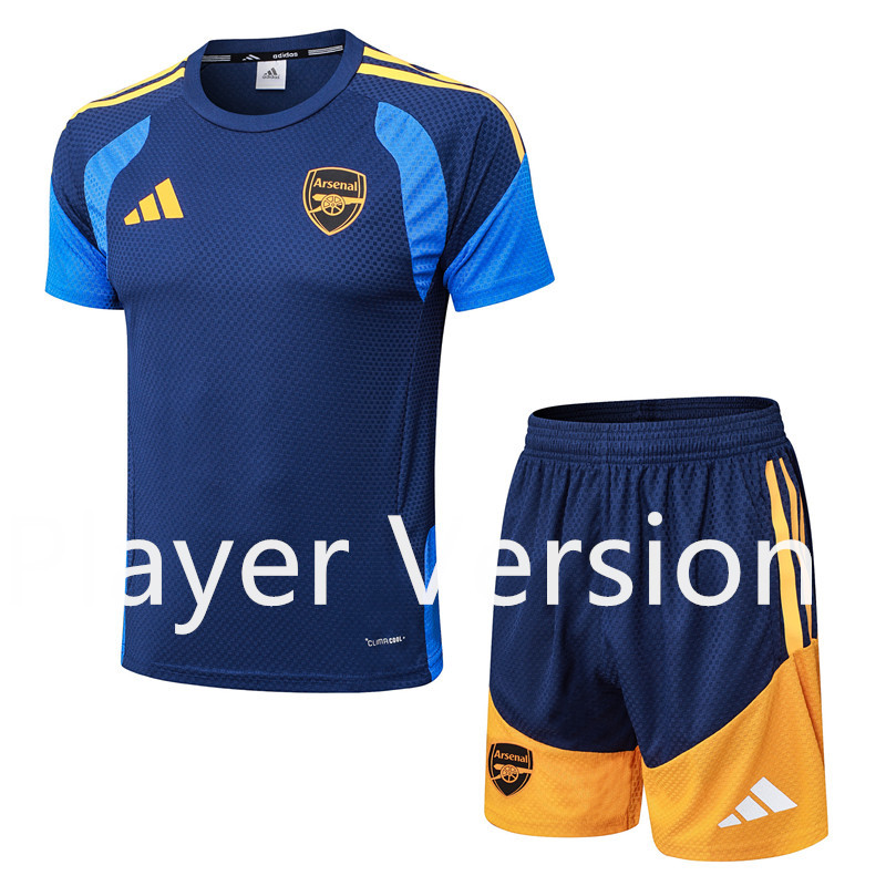 Player Version 2025-2026 Arsenal Royal Blue Thailand Training Soccer Uniform-9926