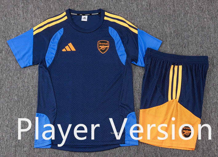 Player Version 2025-2026 Arsenal Royal Blue Thailand Training Soccer Uniform-9926