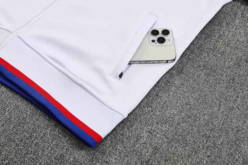 2025-2026 England White Soccer Thailand Jacket Uniform-4627