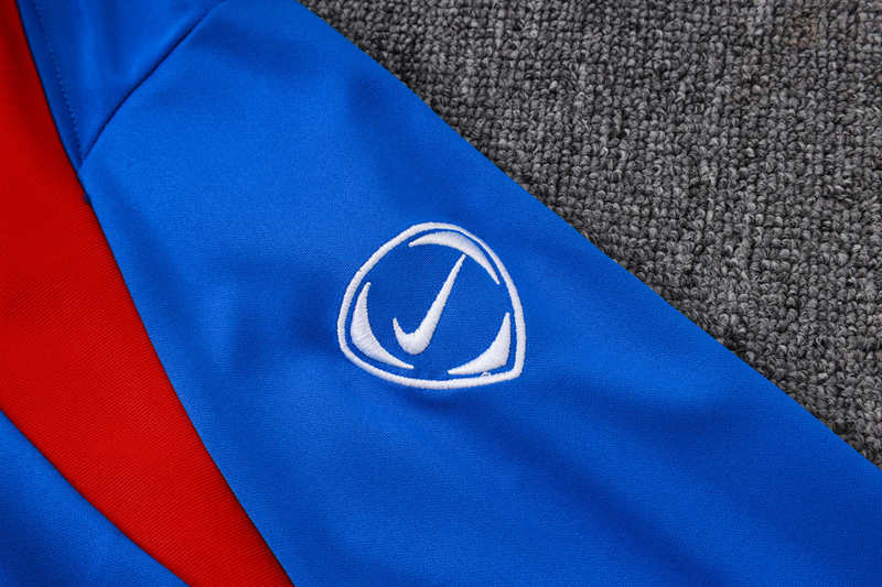 2025-2026 Paris Blue&Red Inkjet Thailand Soccer Tracksuit-815