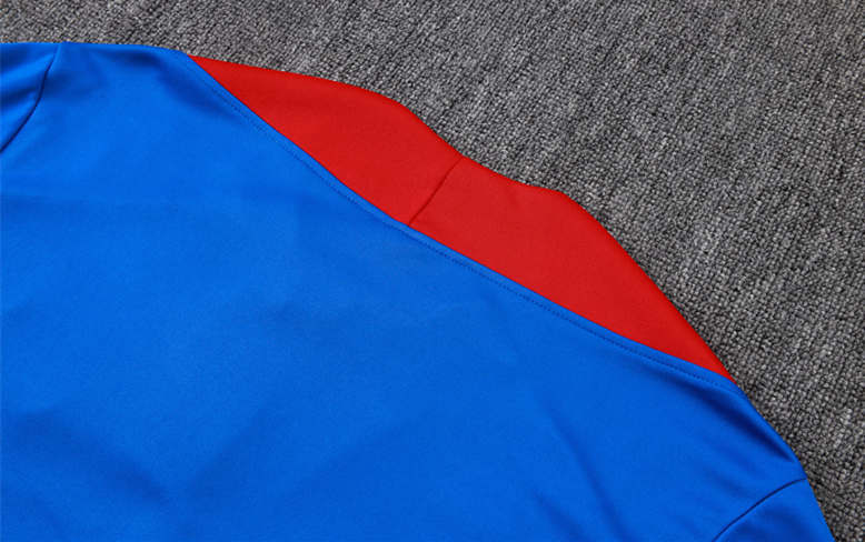 2025-2026 Paris Blue&Red Inkjet Thailand Soccer Tracksuit-815