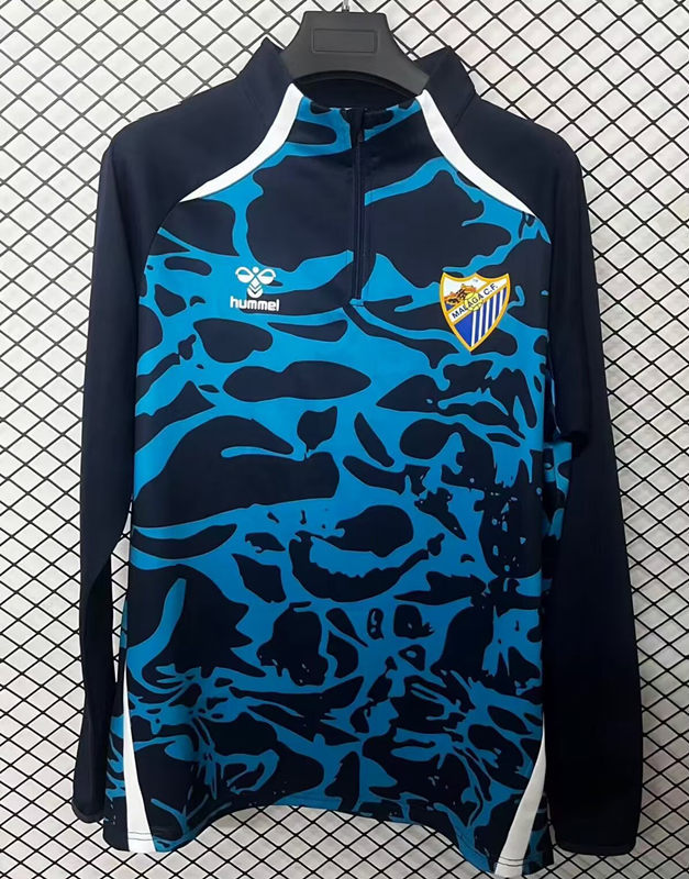 2025-2026 Málaga Royal Blue Thailand Soccer Tracksuit-2044