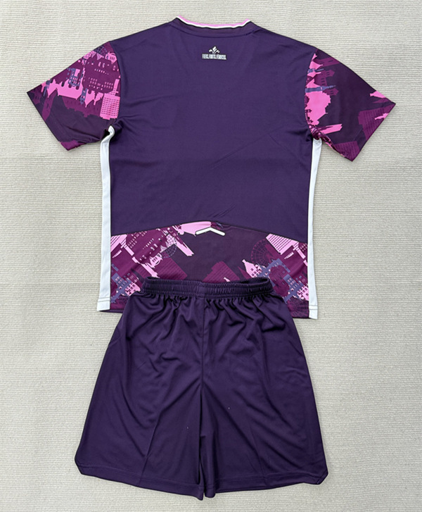 2025-2026 Lille 4th Away Pink Kid/Youth Soccer Uniform-AY