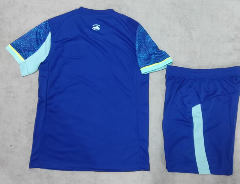 2025-2026 Olympique de Marseille Second Away Blue Soccer Uniform-718