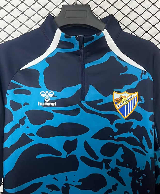 2025-2026 Málaga Royal Blue Thailand Soccer Tracksuit-2044