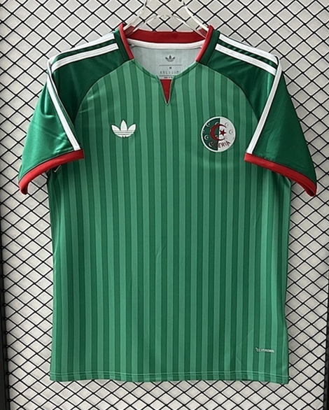 (S-4XL) 2026-2027 Algeria Away Green Thailand Soccer Jersey AAA