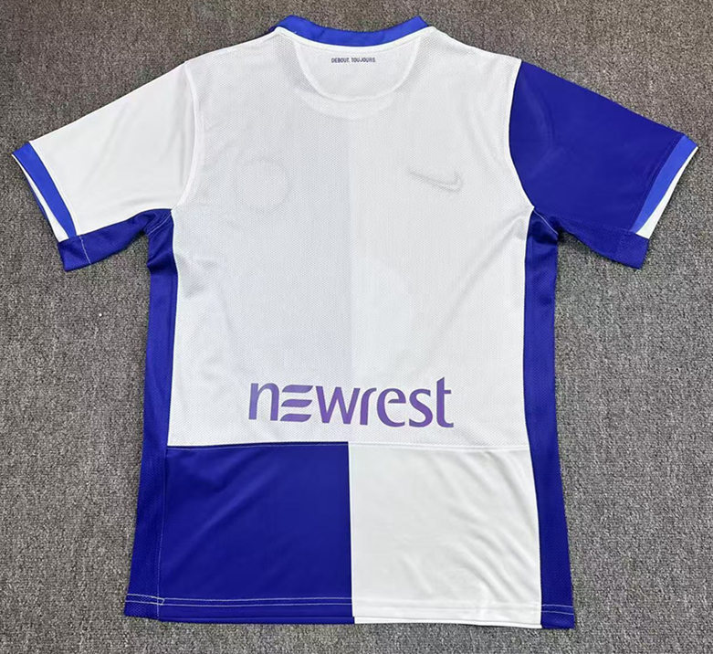 2025-2026 Toulouse FC Home Blue&White Thailand Soccer Jersey AAA-417