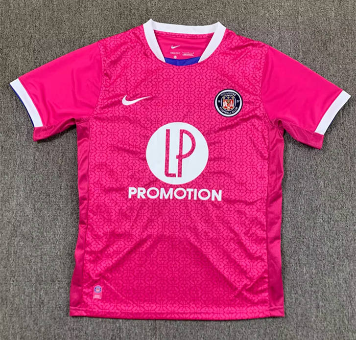 2025-2026 Toulouse FC Away Pink Thailand Soccer Jersey AAA-417