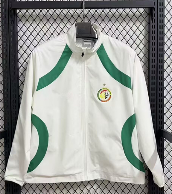 2025-2026 Senegal White Thailand Trench Coat -8268